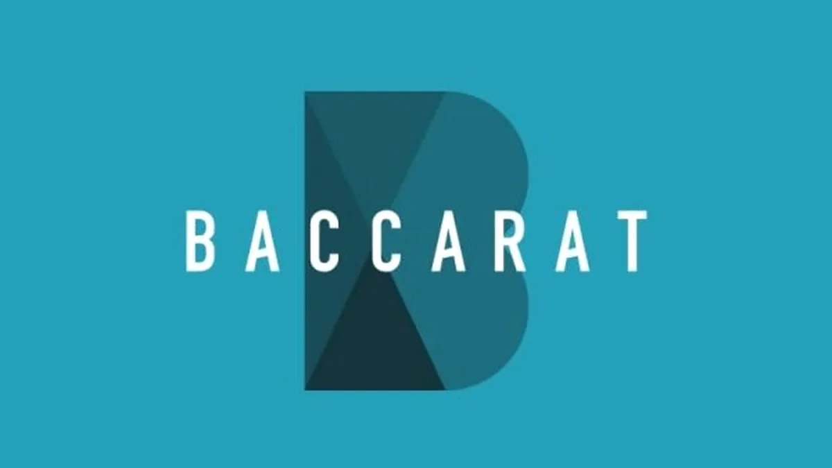 Tampilan meja permainan Baccarat dari Genesis Gaming dengan desain elegan